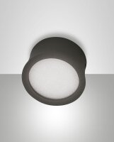 LED Deckenleuchte Aluminium 3000K Weiß Anthrazit...