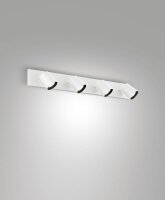 Deckenspot Aluminium Wei&szlig; GU10 65 cm schwenkbar