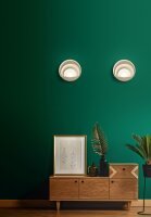 LED Wandleuchte Aluminium 3000K Gold dimmbar H:26 cm