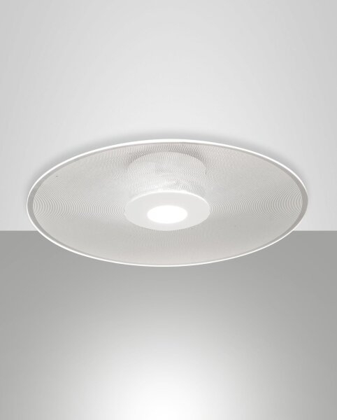 LED Deckenleuchte Weiß 3000K B:45 cm 2500 lm dekorativ