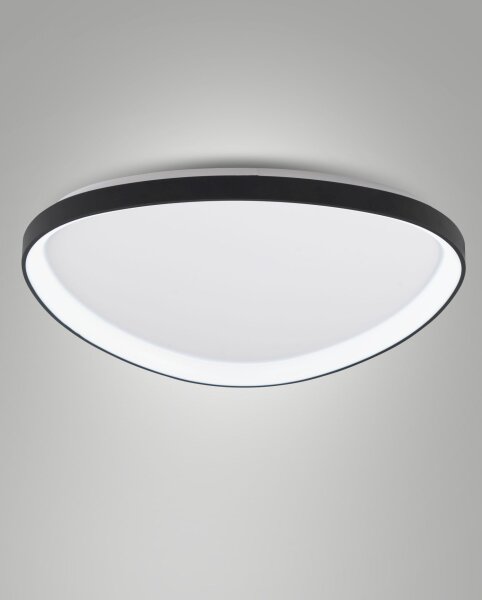 LED Deckenleuchte Schwarz 2700/3000/4000K L:80 cm