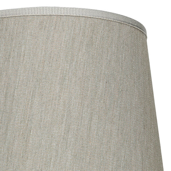 Applique en laiton E27 Beige Tissu Abat-jour