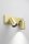 Deckenspot Aluminium GU10 Messing H:12,5 cm schwenkbar