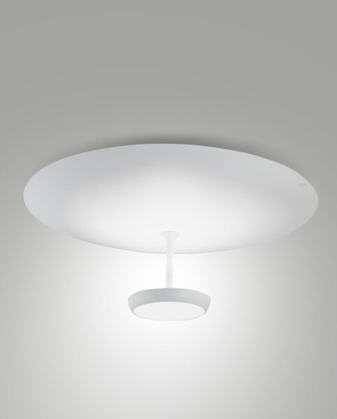 LED Deckenleuchte Weiß 3000K B:60 cm 3200 lm rund