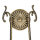 Applique Art Nouveau Bronze Clair