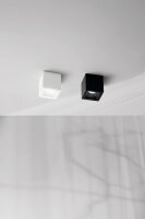 Deckenleuchte Aluminium Weiß GU10 B:9 cm dekorativ