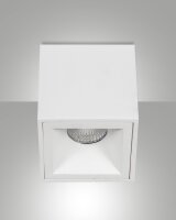 Deckenleuchte Aluminium Weiß GU10 B:9 cm dekorativ
