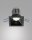 LED Einbauleuchte Aluminium IP40 2700K Schwarz L:8,2 cm
