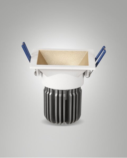 LED Einbauleuchte Aluminium IP40 2700K Gold B:8,2 cm