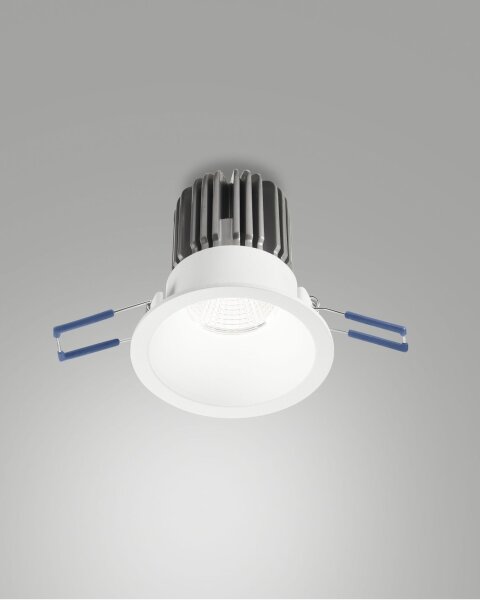LED Einbauleuchte Aluminium IP40 4000K Weiß H:8,9 cm