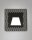 LED Einbauleuchte Aluminium IP40 3000K Schwarz H:15 cm