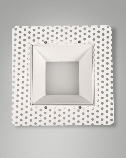 LED Einbauleuchte Aluminium IP40 2700K Weiß H:15 cm