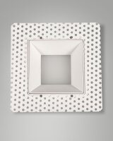 LED Einbauleuchte Aluminium IP40 2700K Weiß H:15 cm