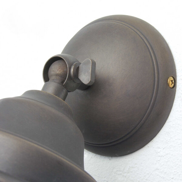 Applique murale dextérieur en laiton véritable en bronze
