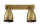 Applique murale pivotante de style rustique Bronze clair