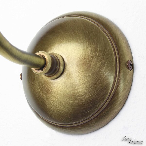 Applique florale bronze clair