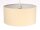 Lampe à suspendre Crème Blanc Tissu rond Table à manger Rétro