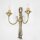 Applique murale chandelier 2flmg bronze en laiton véritable