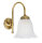 Applique florale bronze clair