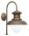 Lampe murale bronze antique Al Mare en laiton v&eacute;ritable