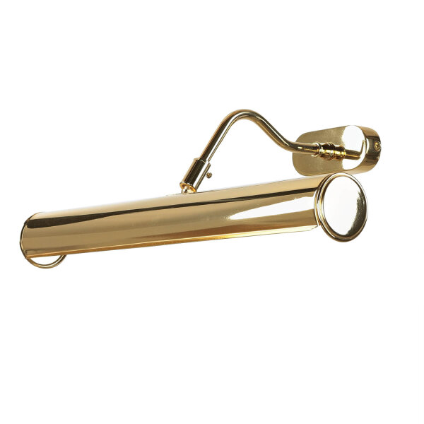 Lampe à tableau en laiton véritable doré 24 carats 40cm