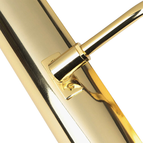 Lampe à tableau en laiton véritable doré 24 carats 40cm
