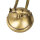 Lampe à tableau bronze clair en laiton véritable 30cm