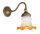Applique laiton verre floral fait main Premium