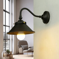 Applique murale bronze foncé en laiton...