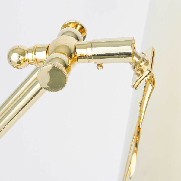 Lampe de table 24K or en laiton Premium