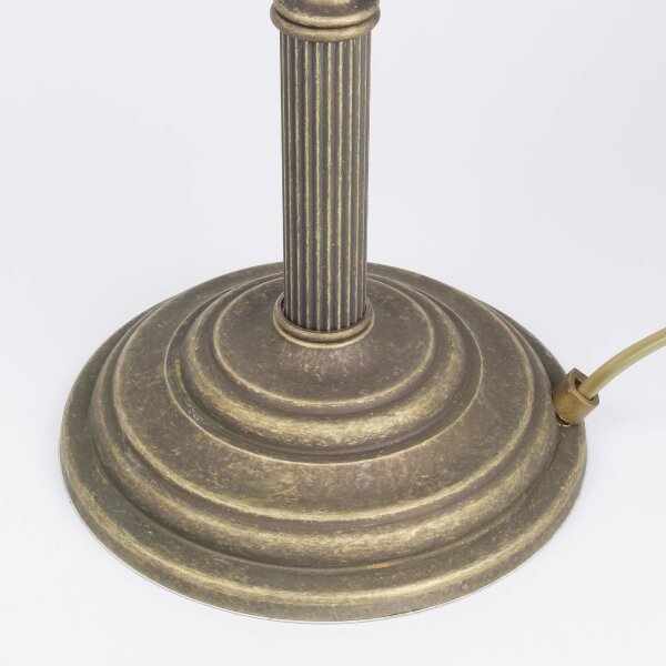 Premium Banker lampe de table en laiton bronze antique