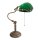 Premium Banker lampe de table en laiton bronze antique
