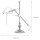 Lampe de banquier dorée 24 carats en laiton véritable