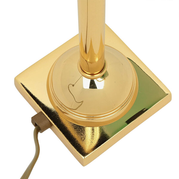 Lampe de banquier or 24 carats en laiton véritable Premium