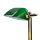 Lampe de banquier or 24 carats en laiton véritable Premium
