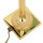 Lampe de banquier or 24 carats en laiton véritable Premium