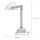 Lampe de banquier or 24 carats en laiton véritable Premium