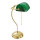 Lampe de banquier Laiton véritable poli Premium