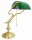 Lampe de banquier Lampade Ministero Dor&eacute;e &agrave; 24 carats
