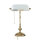 Lampe de table laiton en bronze avec verre Premium