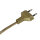 Lampe de table laiton en bronze avec verre Premium