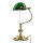 Banker lampe de table or 24 carats en laiton véritable