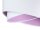 Lampe à suspendre Blanc Lilas rond Ø50cm Table à manger