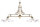 Plafonnier Lampadari Biliardo blanc