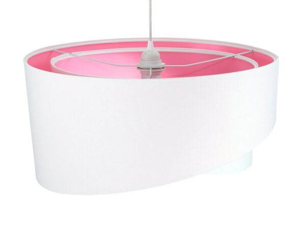 Lampe suspendue table à manger lampe de salon blanc rose