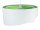 Lampe à suspendre Table de salle à manger Blanc Vert Tissu rond Ø50cm