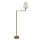 Lampadaire classique E14 London blanc
