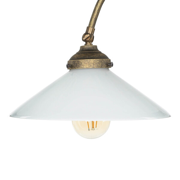 Lampe sur pied rustique E27 Fiordo