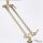 Lampe de table Bronze Clair Abat-jour en tissu Snodo