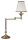 Lampe de table classique E14 London blanc